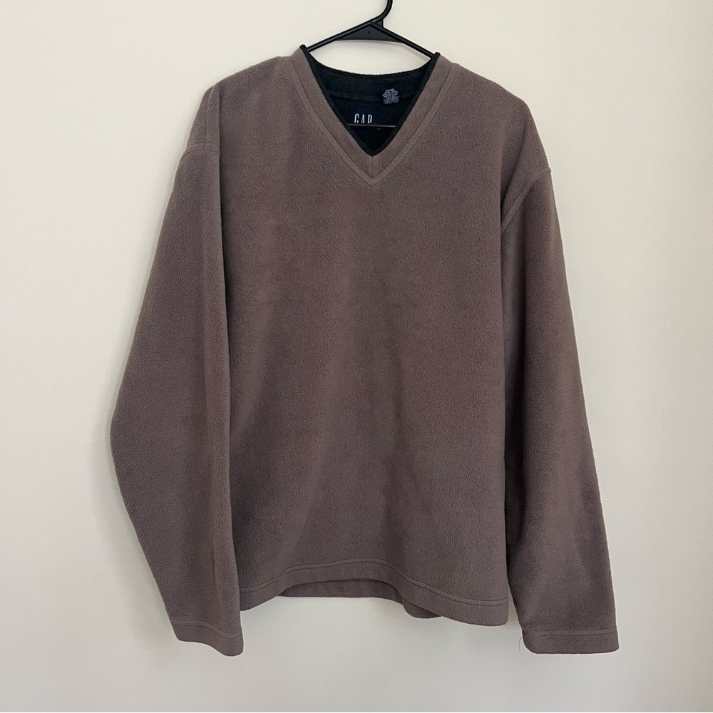 Vintage Gap Fleece Pullover Sweatshirt